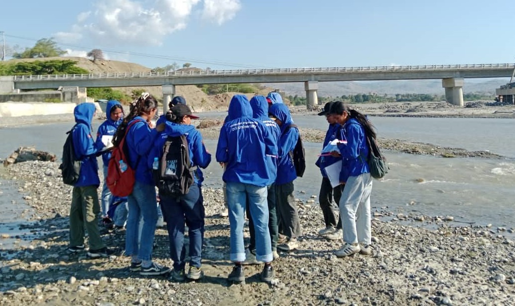 Atividade Pratika Kampu ba Materia Sedimentologia, Stratigrafia no Geologia Struktura Geotecnica